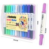 UNIKNIU Paint Pens Paint Markers Acrylic Paint Markers Dual Tip