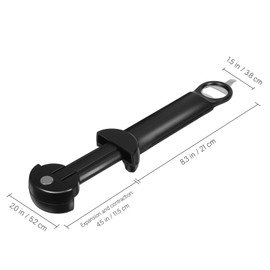 Ciieeo Jar Opener Bottle Opener Multifunctional Opener for Seniors Stainless Steel Can Opner for Weak Hands Kitchen Accessories