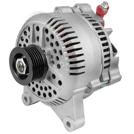 SCITOO Alternator Fit for Ford for E-150 4.6L 2006-2008,for Ford for E-150 5.4L 2007-2008,for Ford for E-250 4.6L 2007-2008 12V 150Amp CW 6 Groove Pulley 23827 6C2T-10300-BA 03G903016GX