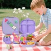 Kids Bento Lunch Box with 12oz Soup Thermo, Kids Leakproof