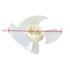 WR60X30922 Refrigerator Evaporator Fan Blade (4.25 Inch Diameter) Replacement for