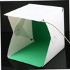 CAXUSD Portable Photo Studio Softbox Light Tent 4 Backdrops Led