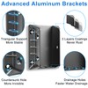 40 Pack Aluminum Deck Railing Bracket Connectors for 2"x4" (Actual