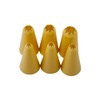 Plastic 6 x Star Nozzles Various Sizes Height 6 cm