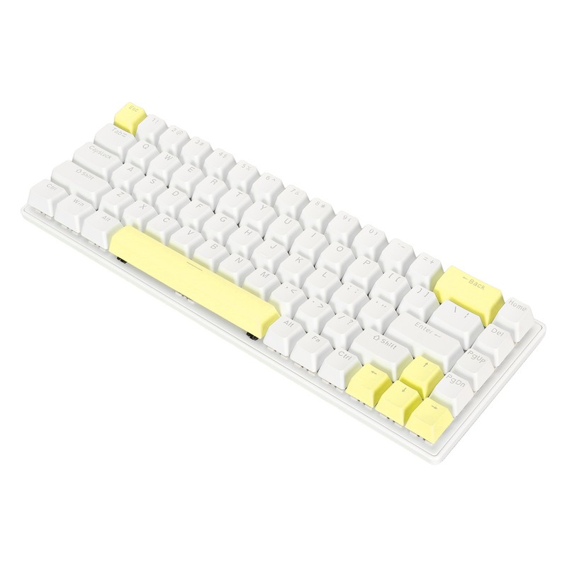 Gaming Keyboard USB 68 Keys Blue Switch N Key Rollover