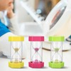 Alipis Sand Timer for Kids: 3/10/15/30 Minute Sandglass for Hard