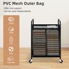 STORAGE MANIAC Rolling Laundry Hamper with Wheels 1-Section Laundry Sorter