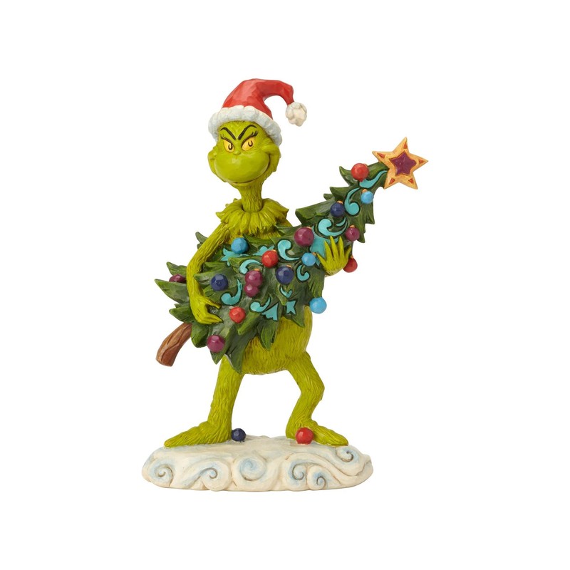 Enesco Dr. Seuss el Grinch por Jim Shore Robando Árbol