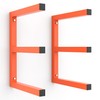 Ultrawall Lumber Storage Rack Wall Mount Wood Storage Racks, Metal