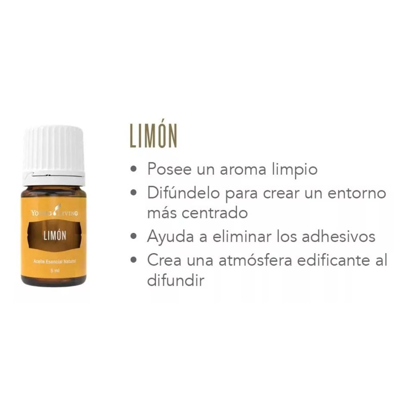Young Living Limón Menta Naranja Young Living 5ml 3 Aceites
