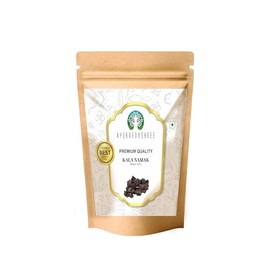 AYURVEDASHREE Raw Black Salt 200gm, Unrefined, Pure and Natural | Vegan | Gluten Friendly | NON-GMO | Indian Origin | Perfect for salads | Baking| Flavour
