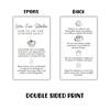 Wax Fire Starter Care Guide Instruction Card | 50pk 2x3.5”