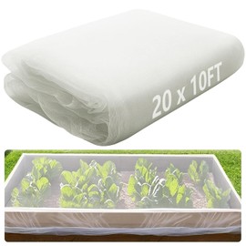 Garden Insect Bird Barrier Netting - 20 x 10 Feet