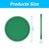 4 Pack Car Cup Holder Coaster, 2.75 Inch Diameter Non-Slip