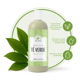 Tónico Facial Productos Mart Mexico 1L Té Verde Purificante Hipoalergénico Vegano