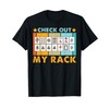 Mahjong Player Mahjong Lover Chinese Check Out My Rack T-Shirt