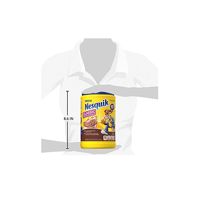 NESQUICK CHOCLATE POWDER 44.9OZ (2.81LBS)