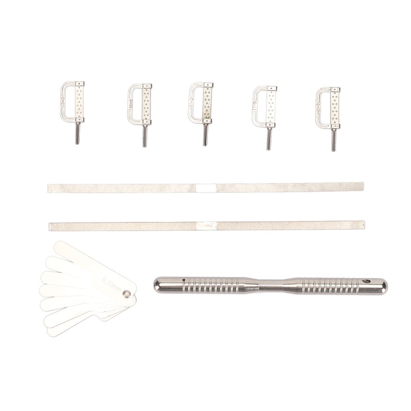 Interproximal Enamel Reduction Kit Dental Feeler Gauge Professional Portable Dental