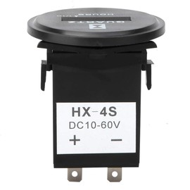 Hour Meter，0~99999.9 Hours Industrial Hour Meter，DC10~60V AC100~ Hour Meter Gauge，Waterproof Dustproof Sealed Hour Meter for Engineering Vehicle Generator