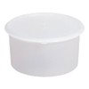 SankoPlastic Airtight Container, Round Shape, A-25, 6L, White