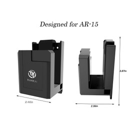 Nswern AR 15 Wall Mount Gun Rack Display Storage Organization Hangers， Shotgun Hooks, Gun Safe Wall Garage, Gun Room Mounting