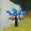 ALL SPECIAL Cemetery Decoration Vase, Gravestone Gravesite Flower Holder, Grave