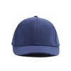 Short Brim Stretch Fitted Baseball Caps Men's Solid Structured Full