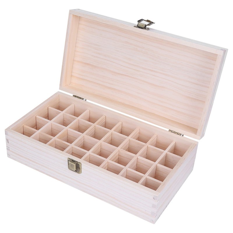 Wooden Essential Oil Storage Box, Eco-Friendly Essential Oil Storage Box