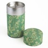 Yamako Green Tea Caddy Approx. Φ3.0 x 5.6 inches (7.5