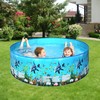 122 * 25cm/ 48 * 9.8in Outdoor Children Swimming Pool