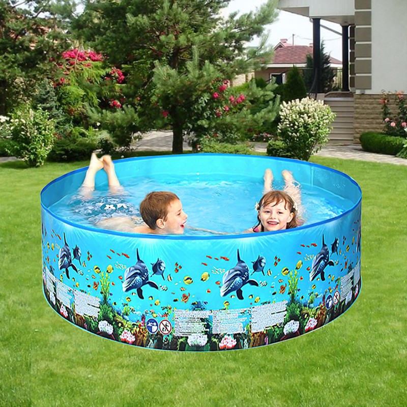 122 * 25cm/ 48 * 9.8in Outdoor Children Swimming Pool