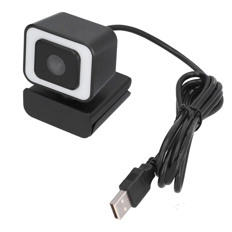 USB Webcam 1080p 30fps 360° Rotation HD USB Camera with