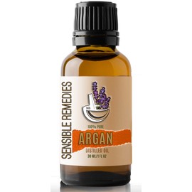 Sensible Remedies Argan Oil 100% Pure and Natural Distilled 30 mL (1 oz)