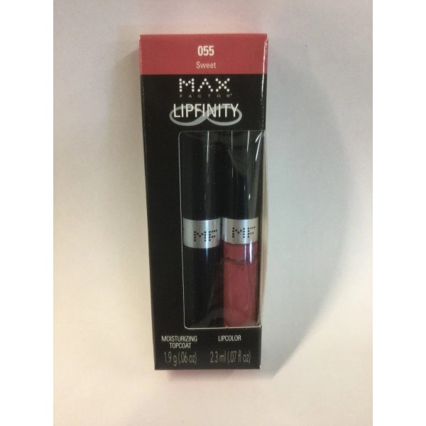 MAX FACTOR LIPFINITY LIPCOLOR #055 Sweet NEW.