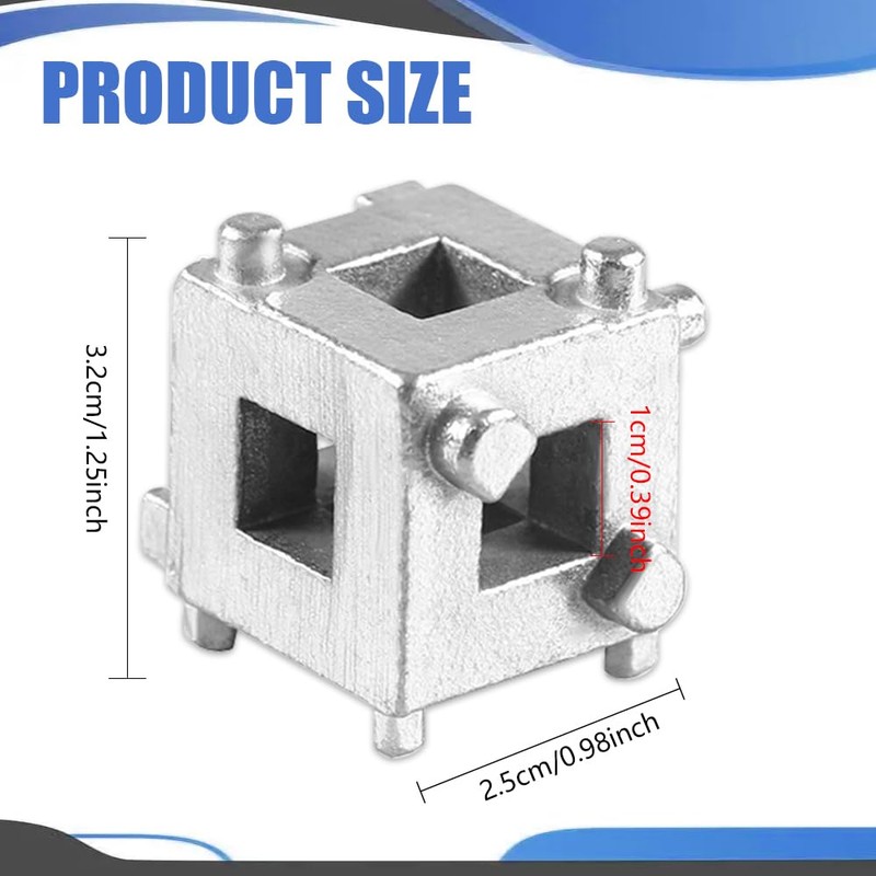 RGOAANC Cube Brake Caliper Compression Tool, Rear Disc Brake Piston