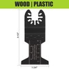 COMOWARE 55 Pcs Oscillating Saw Blades - 1-3/4” Professional Universal