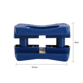 AUNMAS Banding Trimmer, Mini Plastic and Tail Trimmer Double Trimmer Banding Machine Set Wood and Tail Trimming Carpenter Hardware