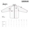 Carisma Men's cardigan long with hood, men's jacket with side