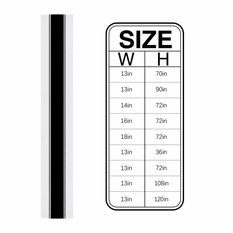 Futuregrace Black and White Stripes Table Runners, Farmhouse Table Runner
