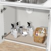 CANIVI Under Sink Mat, 31" x 22" Waterproof Silicone Under