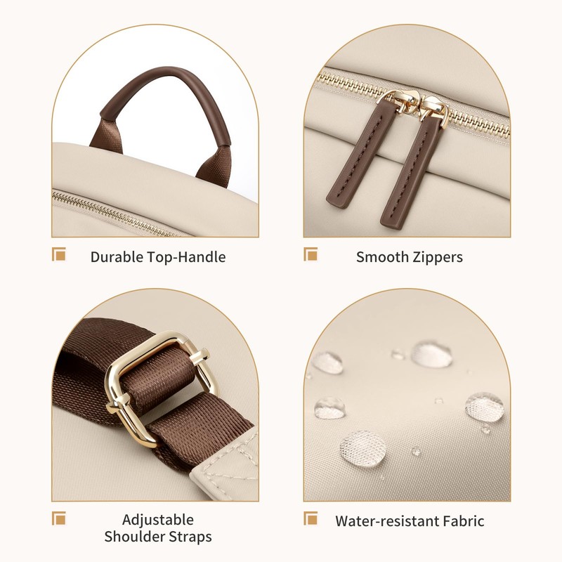Stylish Laptop Backpack for Women Computer Bag Fits 14 Inch