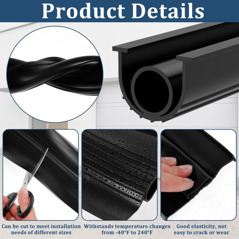 Garage Door Bottom Seal Strip Solid Rubber Garage Door Weather