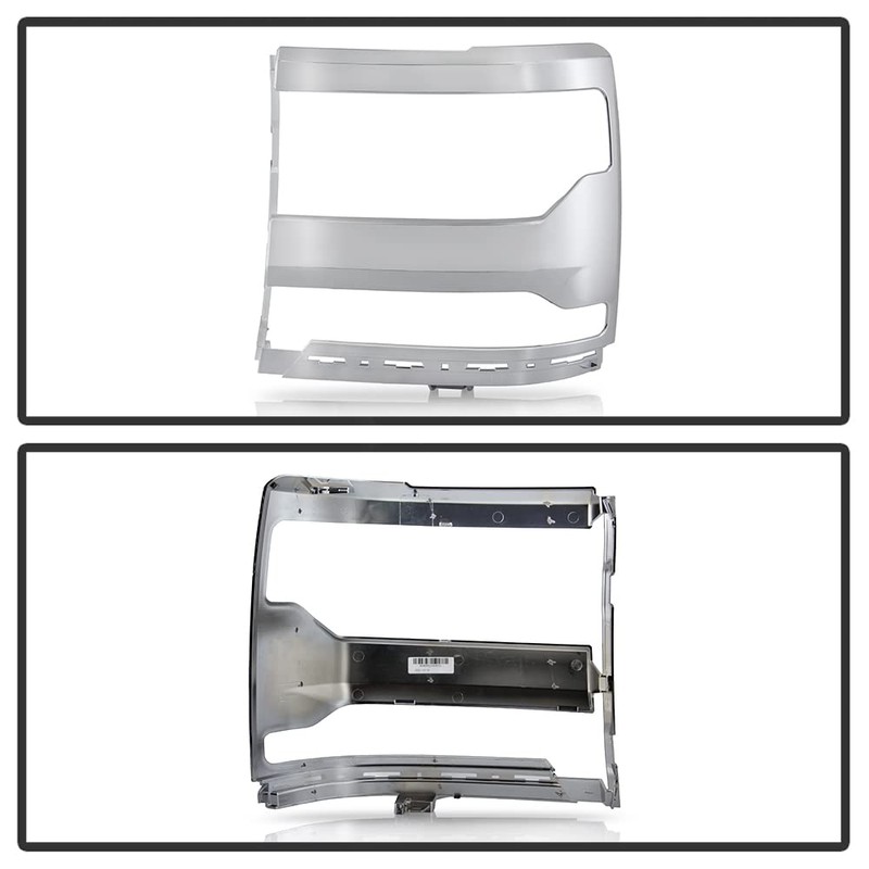 ACANII - For 2016-2018 Chevy Silverado 1500 Chrome Headlight Headlamp