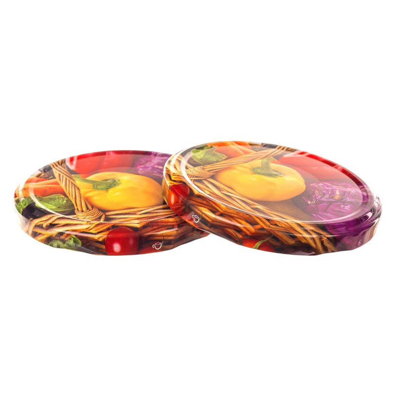 KADAX Screw Lids fi82mm Twist Off Lids Set Metal Replacement