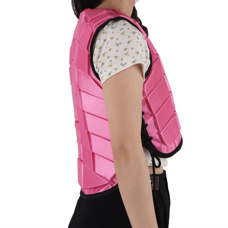Kids Equestrian Vest Foam Padded Safety Horse Riding Protective Gear