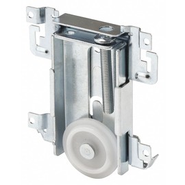 Prime-Line N 6790 1-7/16 In. Mirror Door Roller Assembly, Nylon Flat Roller, for Acme (Single Pack)