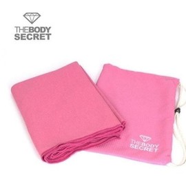 Origin Pink Yoga Mat Towel & Foam Roller Set Sports Towel