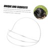 2pcs Four Layer Headband Headband Crown Accessory Crown Diy Frame