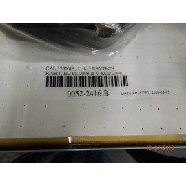 Revtech Right Brake caliper black 4 piston touring vrod harley custom 00^ Brembo