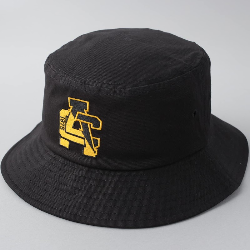 Avirex AC Logo Embroidered Bucket Hat, Unisex, Cap, Men's, Women's,